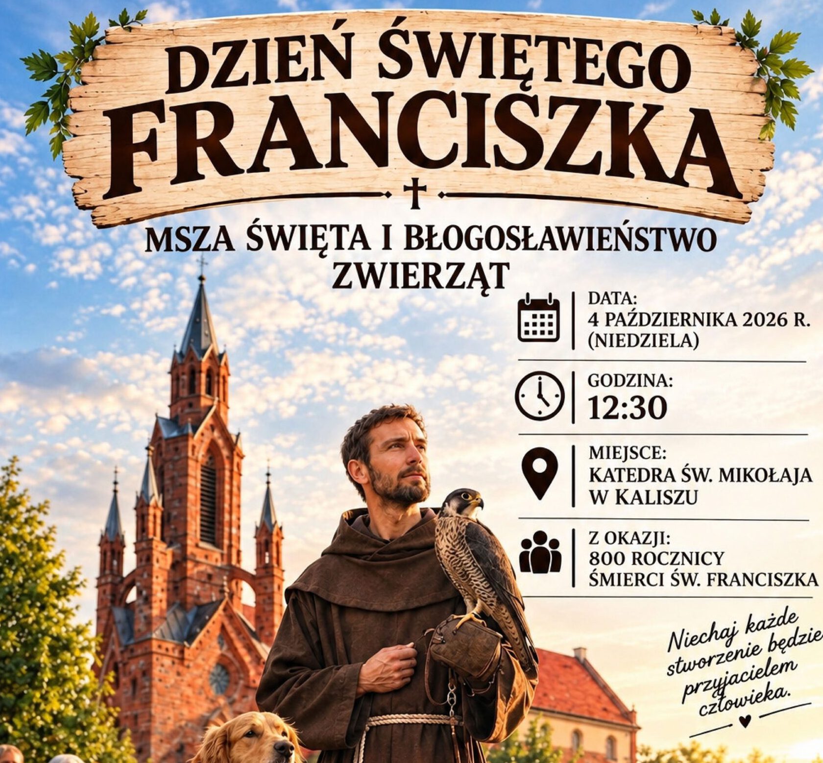 Msza św. z błogosławieństwem zwierząt